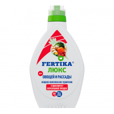 Удобрение FERTIKA минеральное Люкс жидкий для овощей и рассады (250мл)