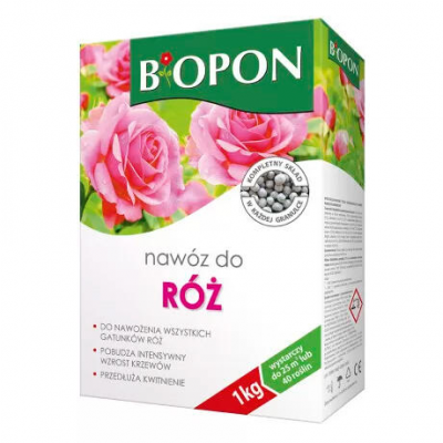Удобрение БИОПОН для Цветов. Розы минеральное (1кг)