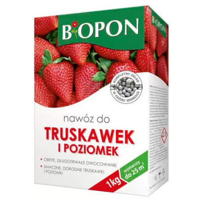 Удобрение БИОПОН для Клубники и земляники минеральное (1кг)