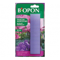 Удобрение БИОПОН для Комнатных цветущих растений минеральное, палочки (уп=30шт)