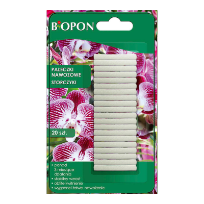 Удобрение БИОПОН для Орхидей минеральное, палочки (уп=20шт)