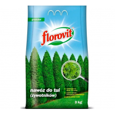 Удобрение FLOROVIT гранул. для Туй, мешок (3кг)