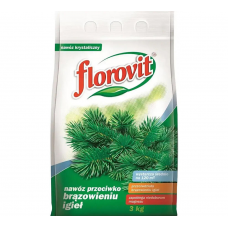 Удобрение FLOROVIT гранул. против побурения Хвои, мешок (3кг)