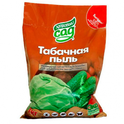 Табачная пыль Здоровый сад (1кг/3л)