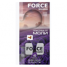 Пластины FORSE GUARD от моли с ароматом лаванды (уп=10шт)