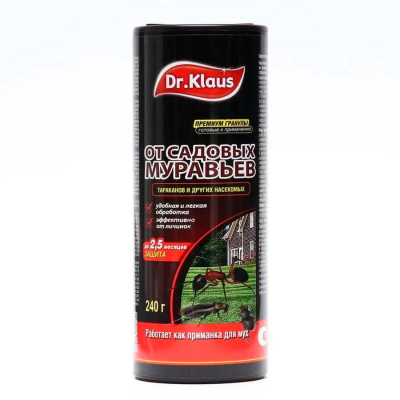 Гранулы Dr.Klaus от муравьев и других насекомых (240г)