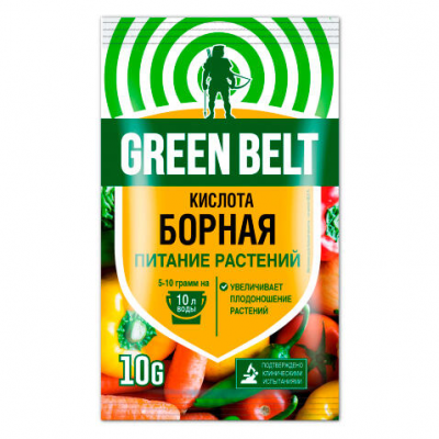 Борная кислота GREEN BELT (10г)