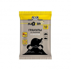 Гранулы от кротов Nadzor, родентицид (50г)