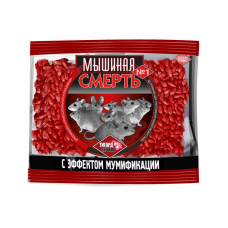 Приманка зерновая Мышиная Смерть №1, родентицид (200г)