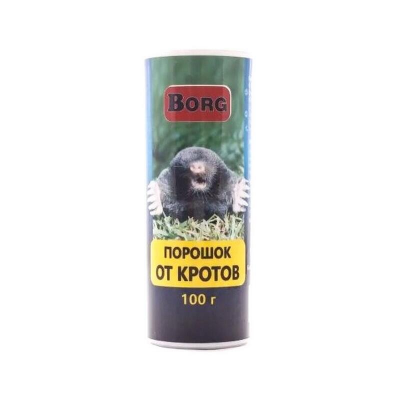 Порошок для отпугивания кротов Borg (100г)