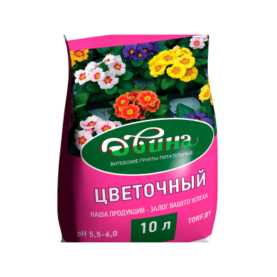 Грунт Двина Цветочный питательный (10л)