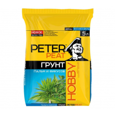 Грунт Peter Peat Hobby для Пальмы и фикусы (5л)