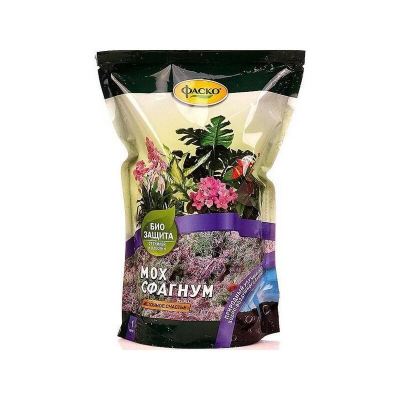 Мох сфагнум Фаско+ Цветочное счастье (1л)