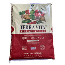 Грунт TERRA VITA Живая Земля для рассады (10л)
