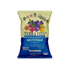 Грунт Живая земля Цветочная 10л Terra Vita