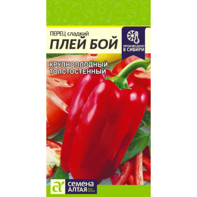 Семена перца Плей Бой, Семена Алтая, 0,1 г