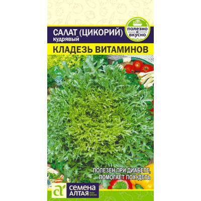 Цикорный салат (эндивий) Кладезь витаминов 0,5г (Семена Алтая)
