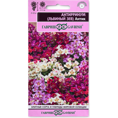 Львиный зев азалиевидный Антик смесь сортов, 7 семян (серия Эксклюзив - Гавриш)