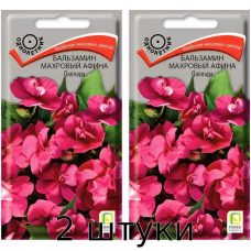 Семена Бальзамин махровый Афина Паллада 5 шт - 2шт