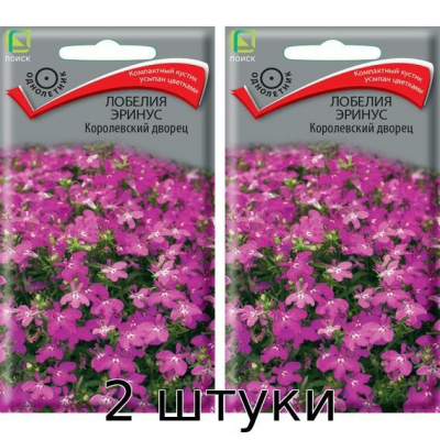 Лобелия эринус Королевский дворец 0,1гр Семена Поиск - 2шт