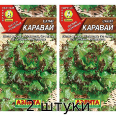 Салат Каравай листовой 0,5гр Семена Аэлита - 2шт