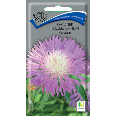Василёк подбеленный Розовый 0,2гр. Семена Поиск