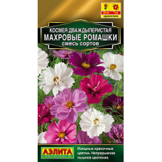 Космея Махровые ромашки, смесь сортов 0,1гр Семена Аэлита