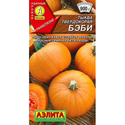Тыква твердокорая Бэби 1гр. Семена Аэлита