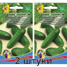 Огурец Чудо лентяя F1 6сем. Семена Уральский Дачник - 2шт