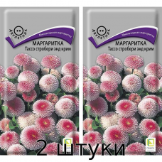 Маргаритка Тассо стробери энд крим 20сем. Семена Поиск - 2шт