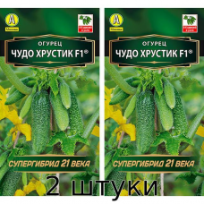 Огурец Чудо хрустик F1 0,3гр Семена Аэлита - 2шт